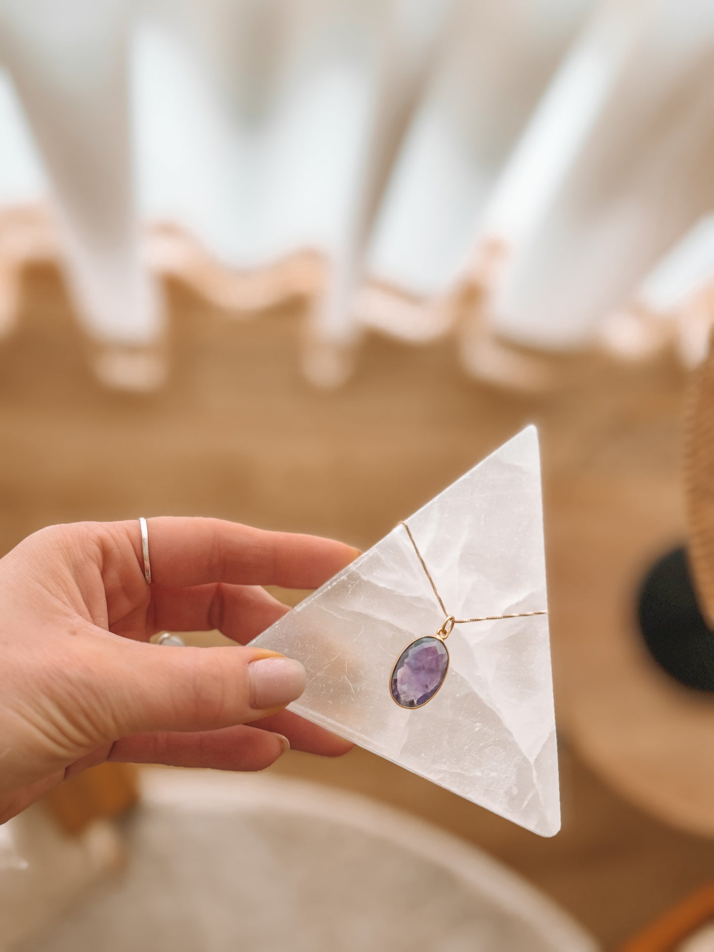 Luxe Amethist Necklace