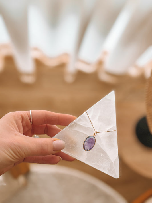 Luxe Amethist Necklace
